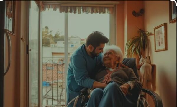 en silla de ruedas Curso para cuidadores de personas mayores con enfoque en el envejecimiento activo